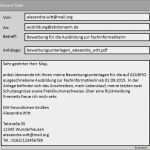 Arbeitszeugnis Zahnarzt Vorlage Genial 15 Bewerbung Email Anhang