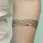 Armband Tattoos Vorlagen Hübsch Thailand Inspired Hand Poked Armband Tattoo On the Left