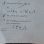 ärztliche Bescheinigung Schule Vorlage Genial Reicht Eine Schulbescheinigung Für Schule Krank