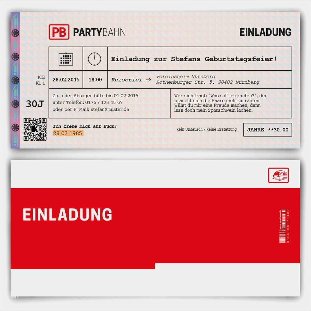 Arztrezept Vorlage Word Cool Einladungskarten Zum Geburtstag Bahnkarte Bahn Karte Zug