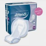 Attends Vorlagen Hübsch attends Contours Air fort 10 Inkontinenzvorlagen 21