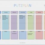 Aufgabenliste Vorlage Pdf Cool Putzplan Haushalt Xobbu