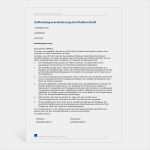 Aufhebungsvertrag Arbeitnehmer Vorlage Luxus Muster Aufhebungsvereinbarung Bei Mutterschaft