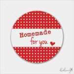 Aufkleber Nach Eigener Vorlage Gut Aufkleber Homemade Rot Mit Punkten Aufkleber Homemade