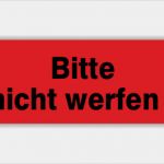 Aufkleber Nach Vorlage Schönste Warnaufkleber Für Pakete Bitte Nicht Werfen