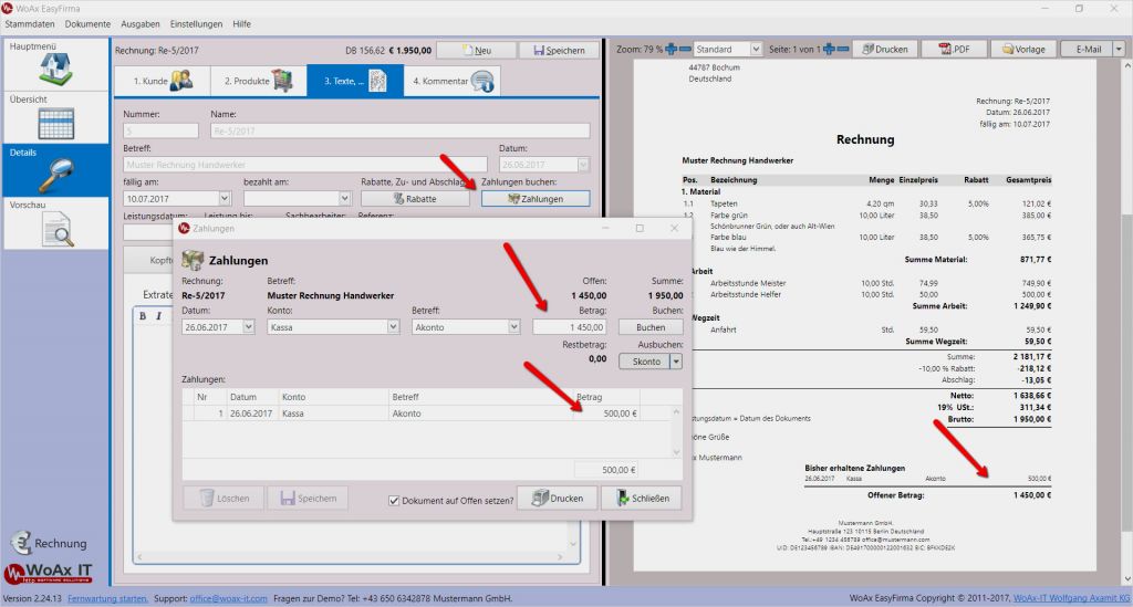 Aufmaß Vorlage Pdf Kostenlos Schönste Rechnungsprogramm Für Handwerker & Bau