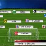 Aufstellung Fußball Vorlage Schön Sky top 11 Des 6 Spieltags