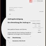 Auftragsbestätigung Vorlage Pdf Einzigartig 10 Auftragsbestatigung Vorlage Kostenlos Vorlagen123