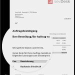 Auftragsbestätigung Vorlage Pdf Wunderbar Auftragsbestätigung Vorlage & Muster Zum Gratis Download