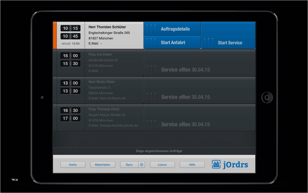 Auftragsliste Vorlage Erstaunlich Arbeiten Mit Jordrs – Tutorials