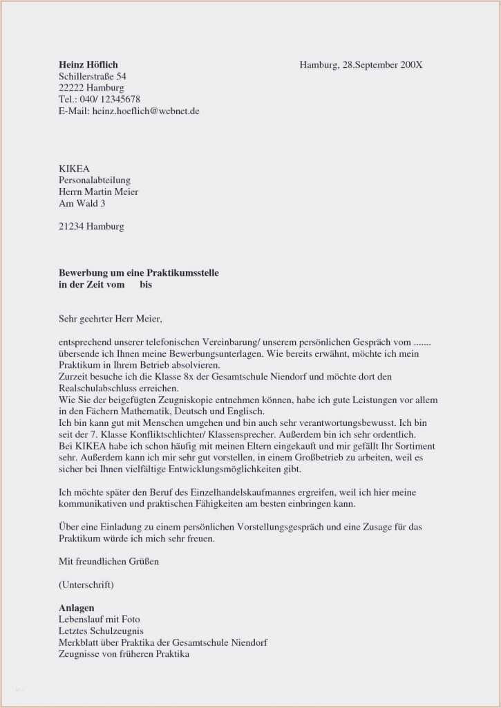 Ausbildung Vorlage Luxus Die Fabelhaften Bewerbung Für Ausbildung Muster Elegant