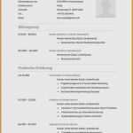 Ausbildung Vorlage Schönste 9 Lebenslauf Vorlage Ausbildung