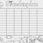 Ausbildungsplan Erstellen Vorlage Wunderbar Großzügig Grundschule Stundenplan Vorlage Galerie