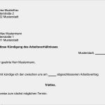 Außerordentliche Kündigung Vorlage Neu Außerordentliche Kündigung Arbeitnehmer Muster Zum Download