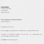 Außerordentliche Kündigung Vorlage Süß Musterschreiben Zur Fristlosen Verdachtskündigung Zum