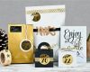 Ausgefallene Adventskalender Selber Basteln Vorlagen Schön Ausgefallenes Adventskalender Set "golden Christmas