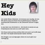 Aushang Gestalten Vorlage Wunderbar Ein Neues Gesicht