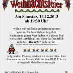 Aushang Weihnachtsfeier Vorlage Genial Weihnachtsfeier Hvr Projekt