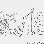 Ausmalen Vorlagen Beste Einladung 18 Geburtstag Malvorlage Kostenlos