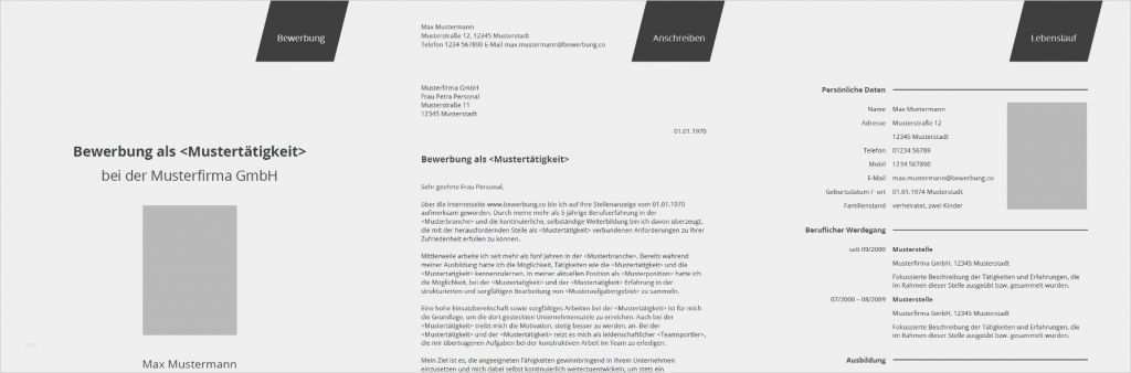 Aussagekräftige Bewerbung Vorlage Hübsch 13 Free Lebenslauf Ausbildung Oder Berufserfahrung Zuerst
