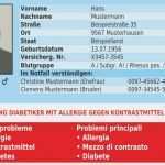 Ausweis Vorlagen Zum Drucken Kostenlos Fabelhaft Notfall Ausweis Allergy