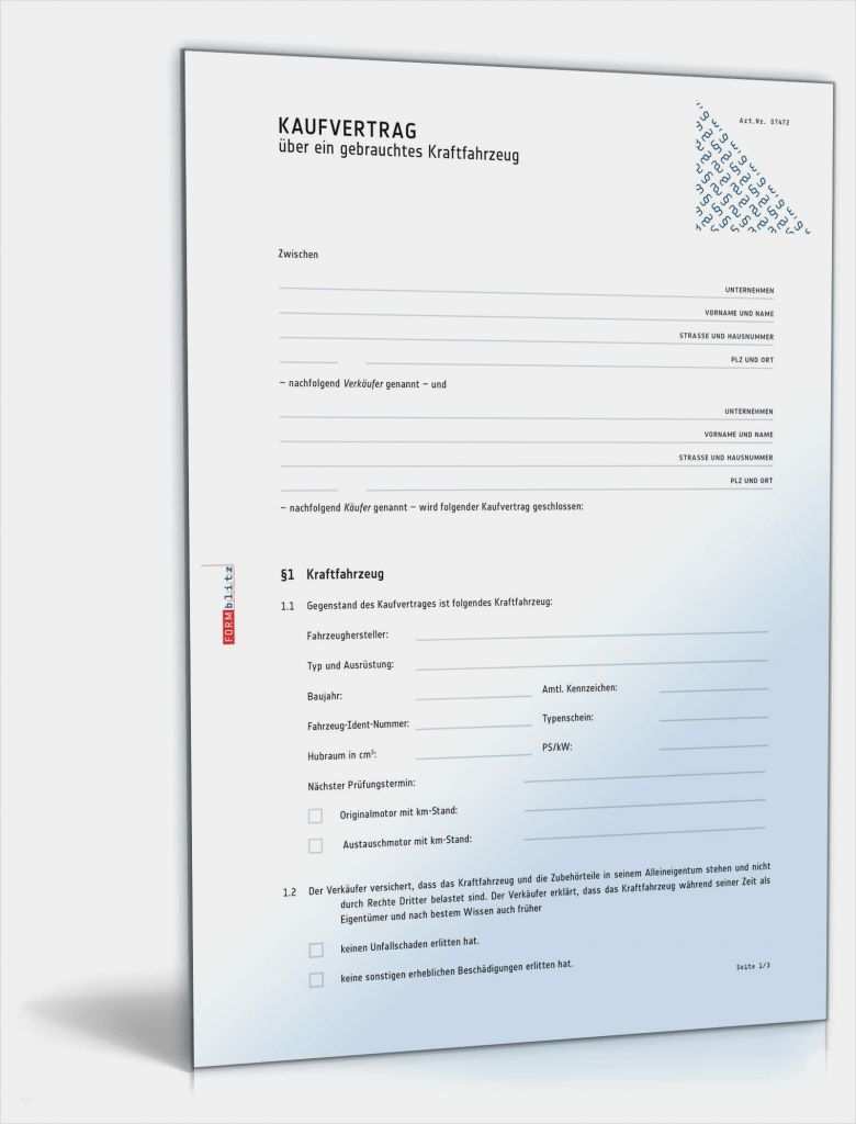 Auto Kaufvertrag Privat Vorlage Erstaunlich Allgemeiner Kfz Kaufvertrag Privatverkauf Muster