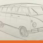 Auto Skizzen Vorlagen Elegant Autos Richtig Zeichnen Lernen Hier Ein Vw Klassiker