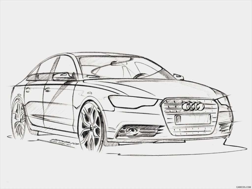 Auto Skizzen Vorlagen Erstaunlich Auto Ausmalbilder Audi – Ausmalbilder
