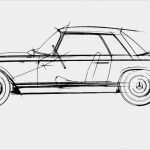 Auto Skizzen Vorlagen Erstaunlich Mercedes Klassiker Fyller 50 år Bil E24