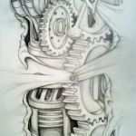 Auto Skizzen Vorlagen Wunderbar Biomechanik Tattoo Ideen Und Inspirierende Bilder