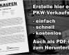 Auto Verkaufsschild Vorlage Word Einzigartig Kostenloses Auto Pkw Verkaufsschild Zum Ausdrucken