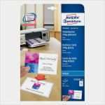 Avery Visitenkarten Vorlagen Schönste Visitenkarten C 10