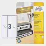 Avery Zweckform C32011 10 Vorlage Beste Avery Zweckform Selbstklebende ordnerrücken Etiketten Für