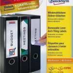 Avery Zweckform Eu Vorlagen Genial ordneretiketten L4760rev 20