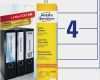 Avery Zweckform L4784 20 Vorlage Best Of ordneretiketten L4761 25
