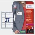 Avery Zweckform L4784 20 Vorlage Wunderbar Avery Zweckform Namens Etiketten A4 Weiß 63 5x29 6mm 540et