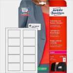Avery Zweckform L4785 20 Vorlage Schön Avery Zweckform L4785 20 Namensetiketten Weiß Böttcher Ag