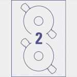 Avery Zweckform L6015 25 Cd Etiketten Vorlage Genial Avery Zweckform Cd Etiketten L6043 100 Ø 117 Mm Papier