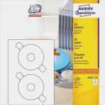 Avery Zweckform L6015 25 Cd Etiketten Vorlage Schönste Avery Zweckform L6043 100 Classic Cd Etiketten Böttcher Ag