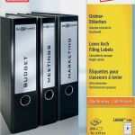Avery Zweckform Vorlage L4760 Erstaunlich Avery Zweckform Filing Labels Slim L6060 100 Avery