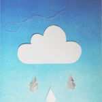 Baby Body Basteln Vorlage Erstaunlich Wolke Mobile Baby Selbermachen Diy Basteln Weiß