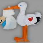 Baby Body Basteln Vorlage Neu Storch Mit Baby Basteln Deko Für Babyparty