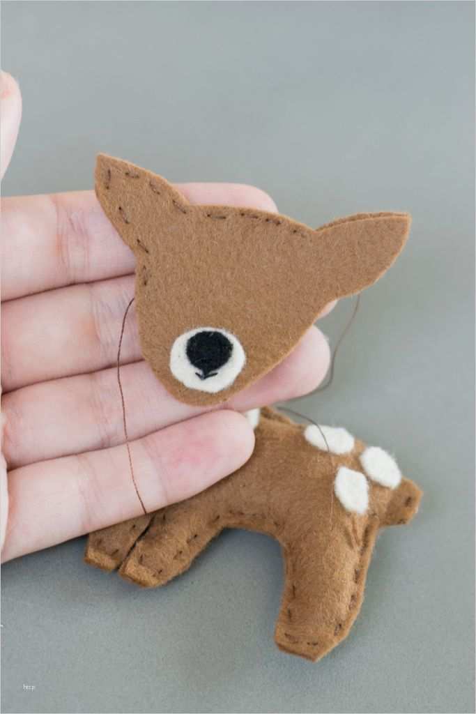 Baby Body Basteln Vorlage Wunderbar Baby Filz Mobile Waldtiere Zum Selberbasteln
