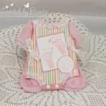 Baby Body Bemalen Vorlage Hübsch Handmade by Bianca Baby Body Karte Mit Echten Söckchen