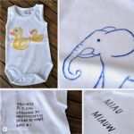 Baby Body Bemalen Vorlage Schön Babyshower Diy Strampler Bemalen