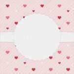 Baby Body Karte Vorlage Best Of Rosa Vorlage Karte Mit Roten Herzen Vektorgrafik