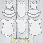 Baby Body Karte Vorlage Elegant Kleid Und Tutu Vorlagen Baby Dusche Mädchen Body Kleid