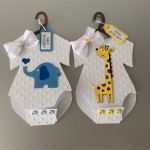 Baby Body Karte Vorlage Süß Karte Baby Body Junge Mädchen – butterflycards