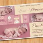 Baby Dankeskarten Vorlagen Wunderbar Baby & Geburt Foto Dankeskarten Danksagungskarten Geburt