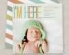 Baby Fotobuch Vorlagen Schönste Birth Announcement Baby Boy or Baby Girl Card Modern Photo